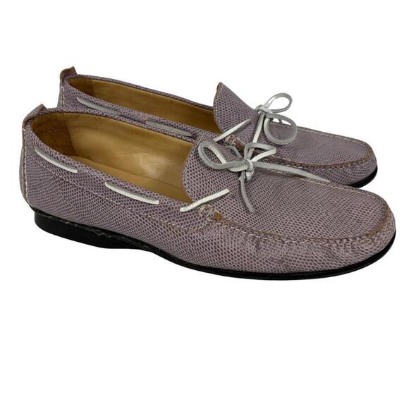 Cole Haan Size: 8.5 Purple Snake Print Loafers | Minimalist, luxury - Picture 1 of 9